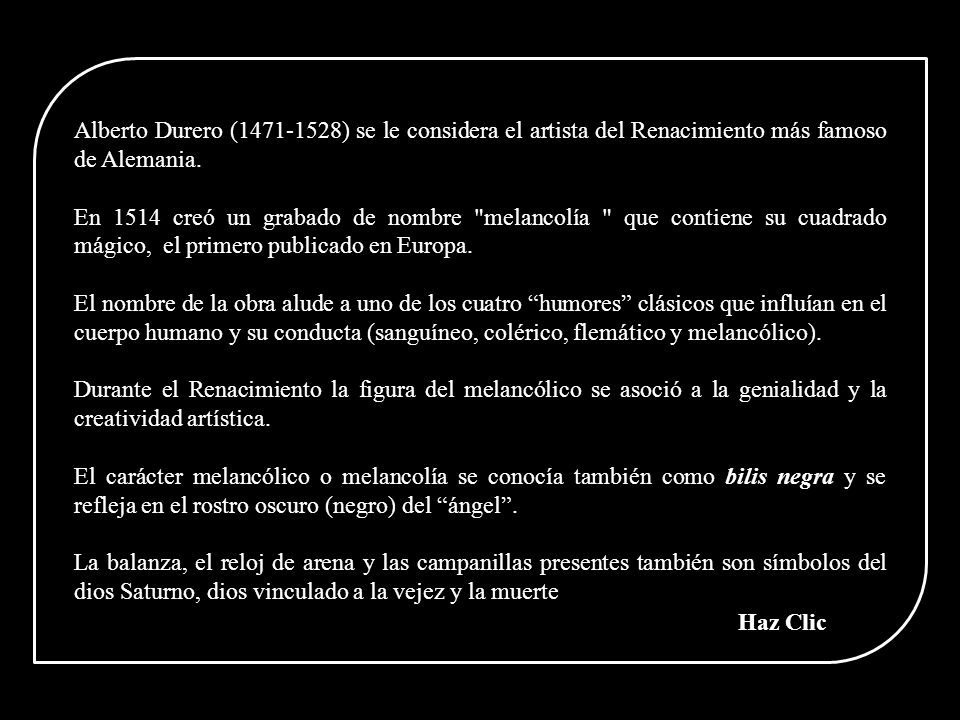Alberto Durero ( ) se le considera el artista del Renacimiento más famoso de Alemania.