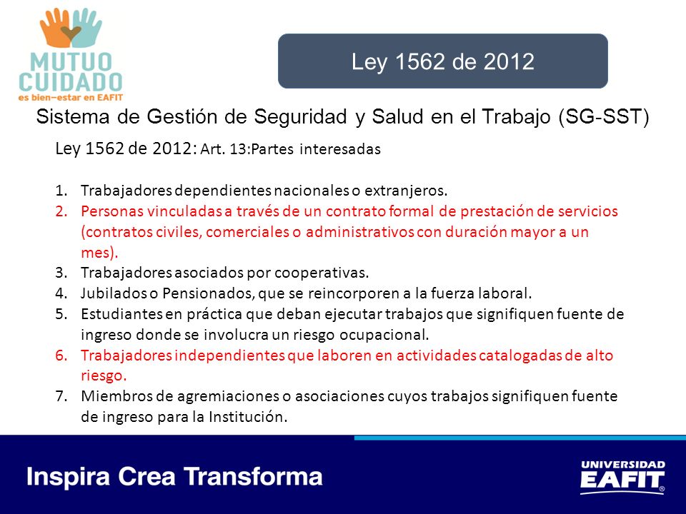 Sistema de Gestión de Seguridad y Salud en el Trabajo (SG-SST)