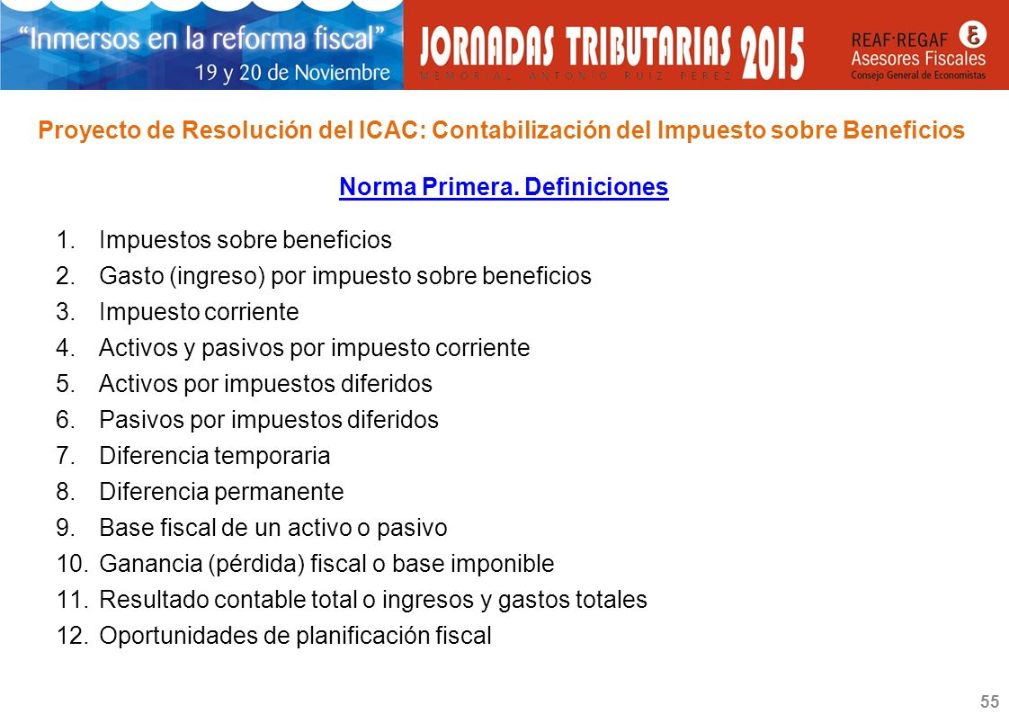 Proyecto de Resolución del ICAC: Contabilización del Impuesto sobre Beneficios