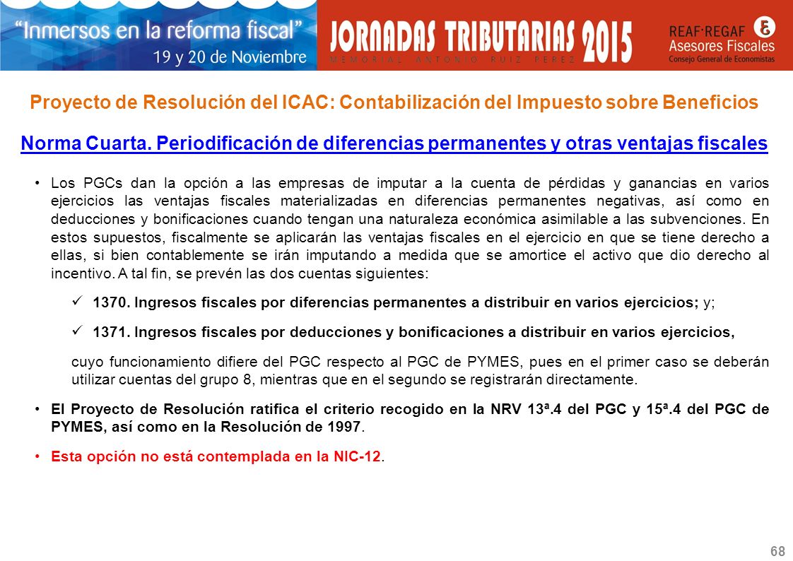 Proyecto de Resolución del ICAC: Contabilización del Impuesto sobre Beneficios