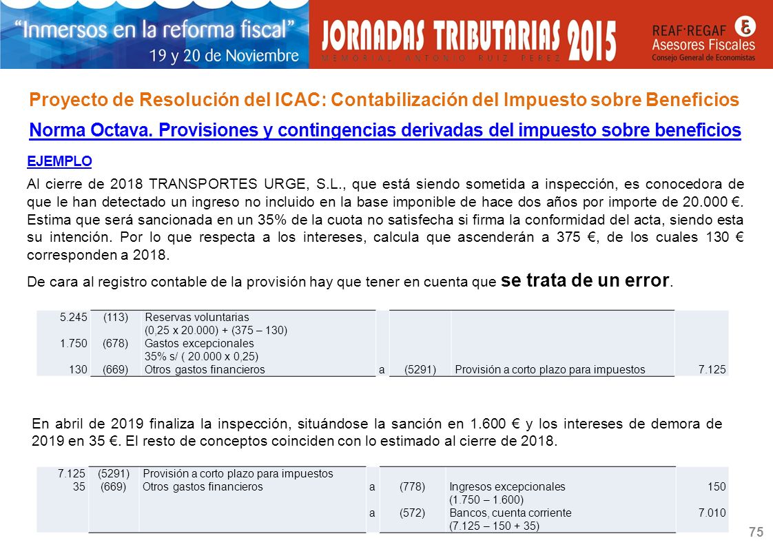 Proyecto de Resolución del ICAC: Contabilización del Impuesto sobre Beneficios