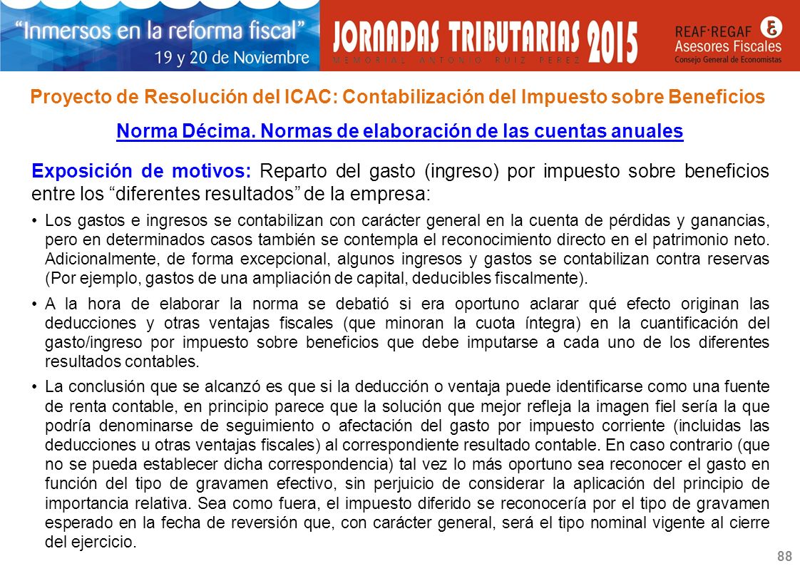 Norma Décima. Normas de elaboración de las cuentas anuales