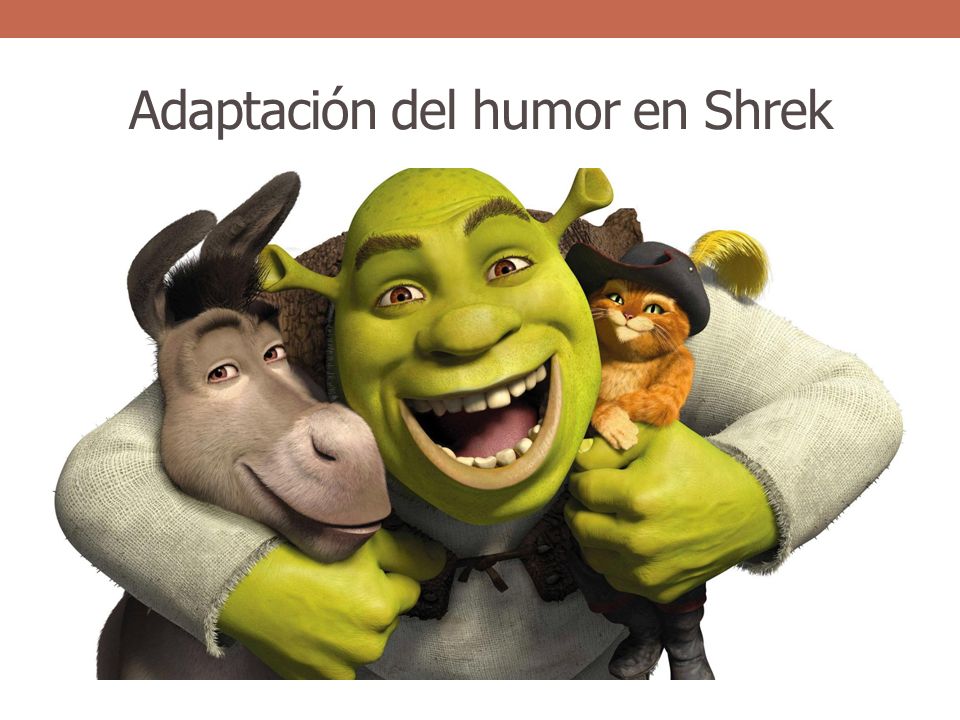 Adaptación del humor en Shrek
