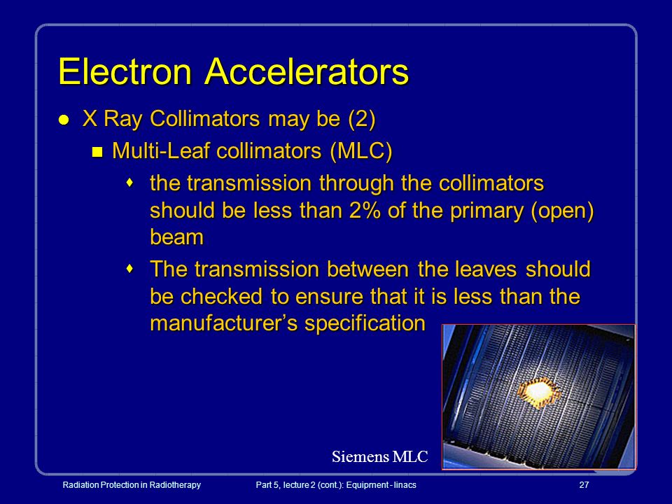 Electron Accelerators