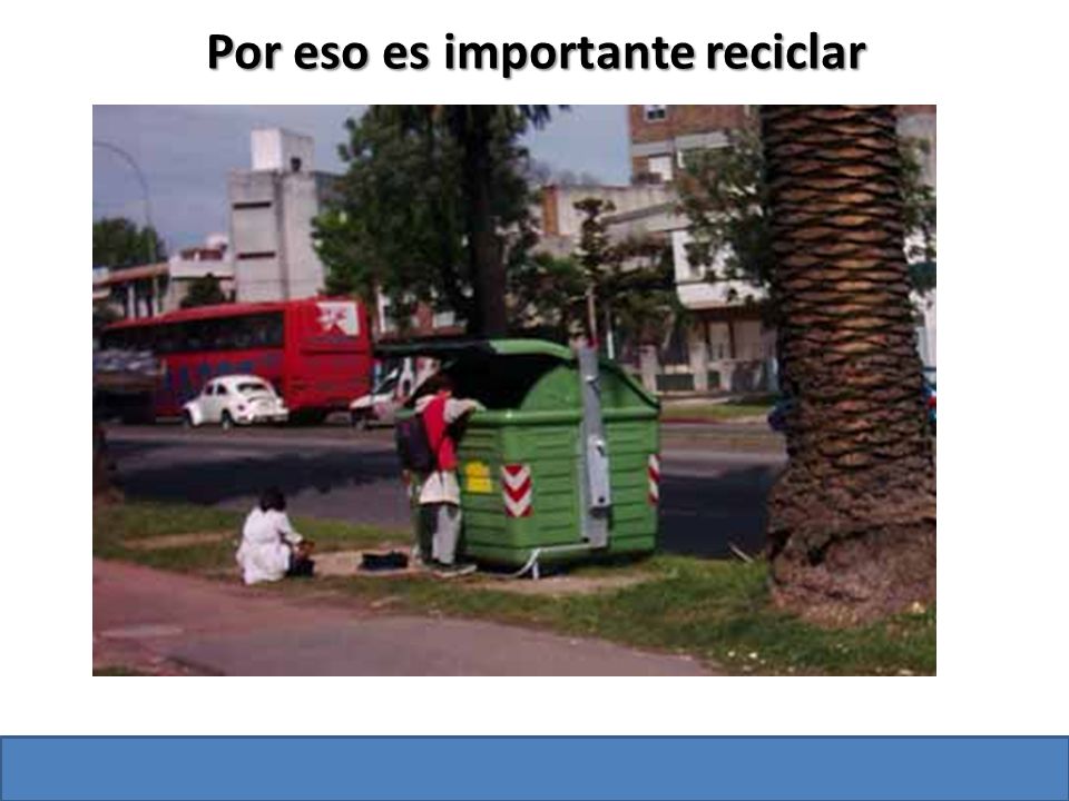 ¿Y sabes a dónde va a parar lo que tiramos
