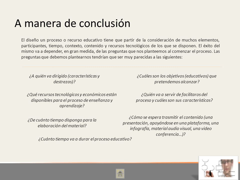 A manera de conclusión