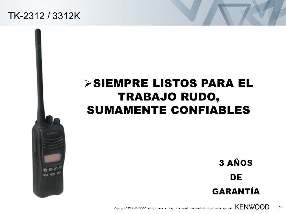 SIEMPRE LISTOS PARA EL TRABAJO RUDO, SUMAMENTE CONFIABLES
