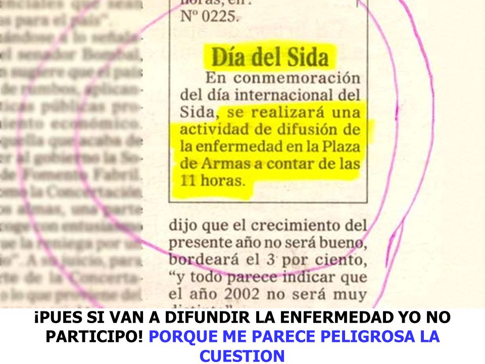 ¡PUES SI VAN A DIFUNDIR LA ENFERMEDAD YO NO PARTICIPO