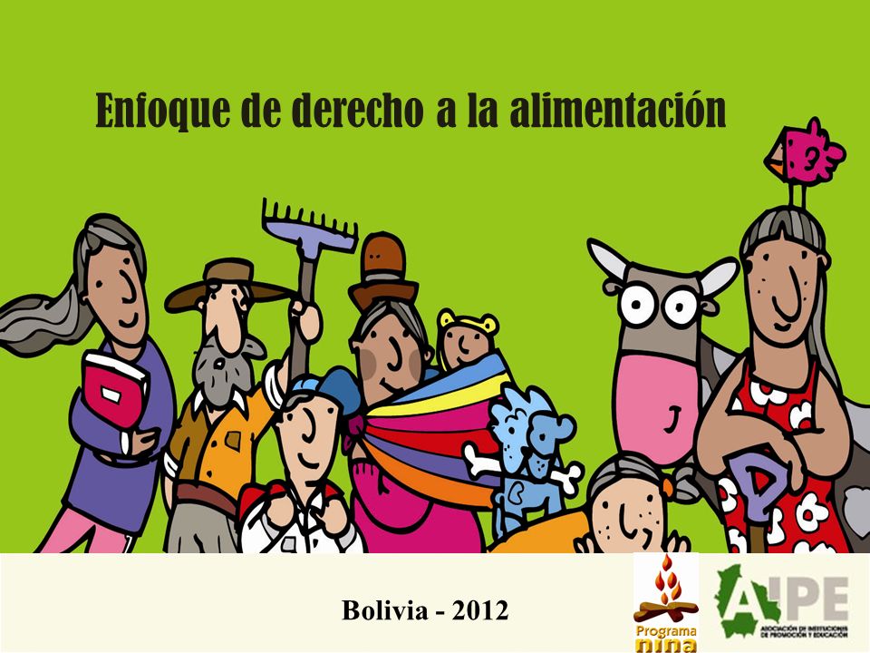Enfoque de derecho a la alimentación