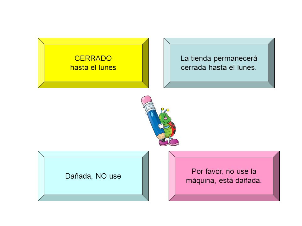 CERRADO hasta el lunes. La tienda permanecerá. cerrada hasta el lunes. Dañada, NO use. Por favor, no use la.