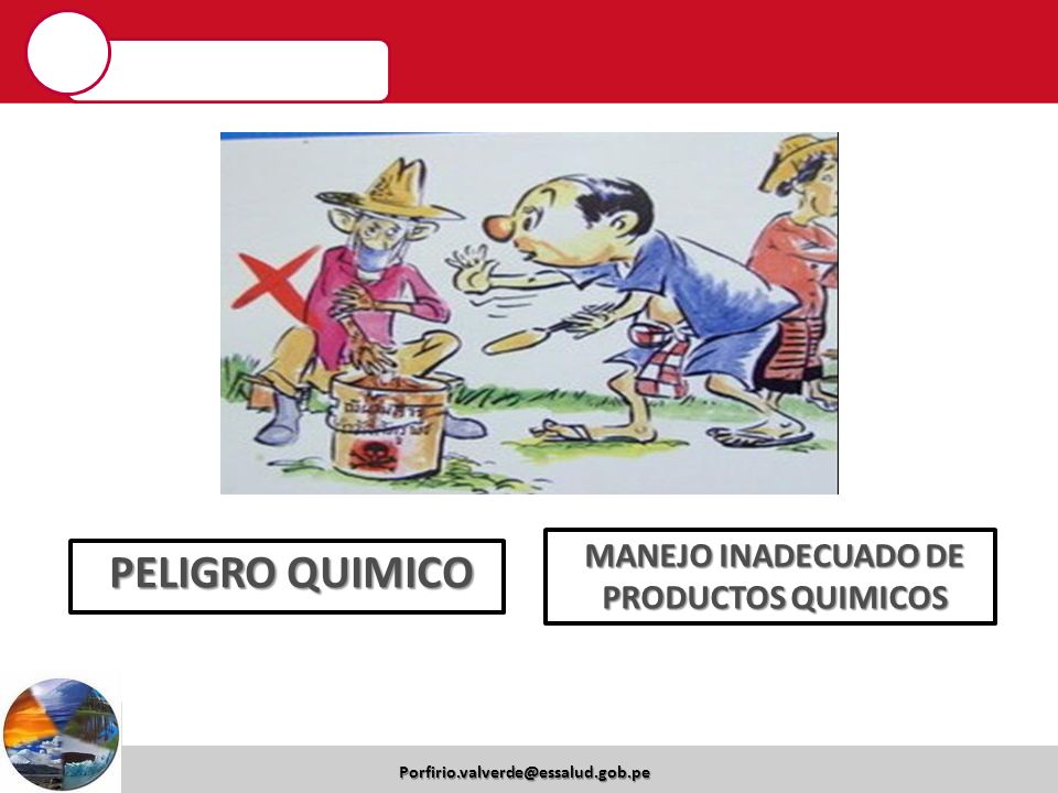 MANEJO INADECUADO DE PRODUCTOS QUIMICOS