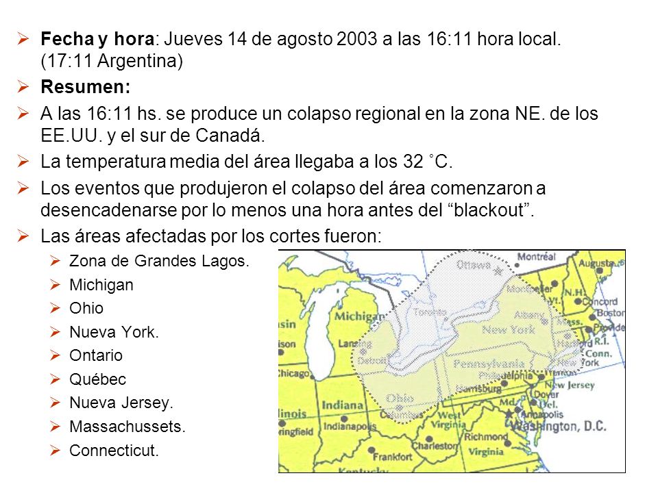 La temperatura media del área llegaba a los 32 ˚C.
