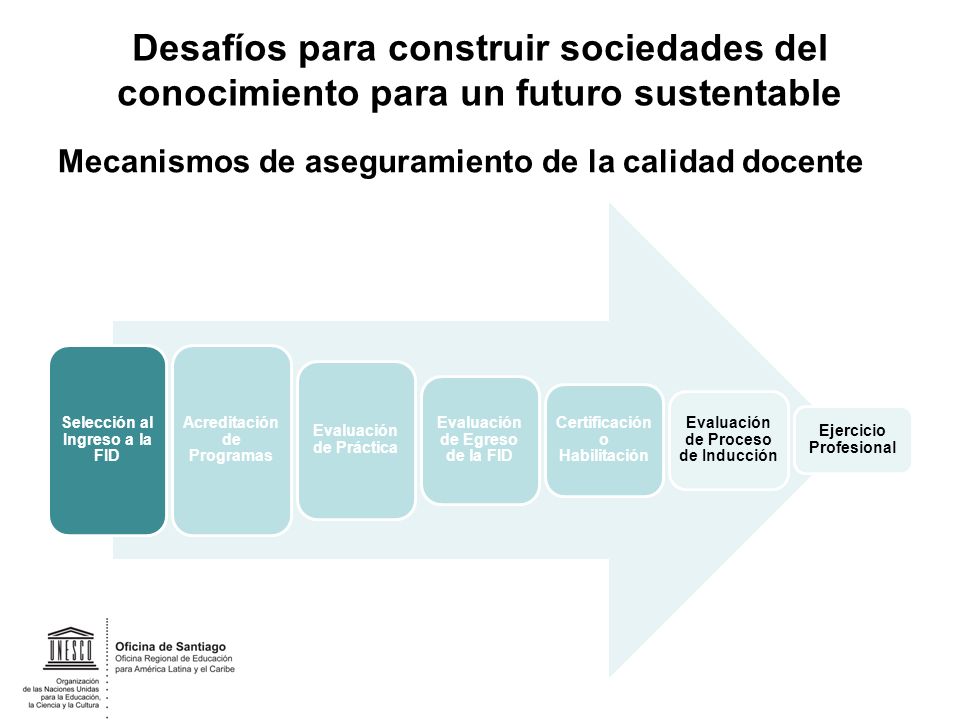 Desafíos para construir sociedades del conocimiento para un futuro sustentable