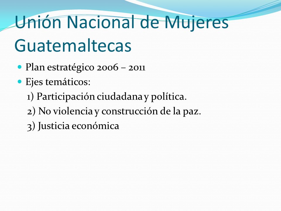 Unión Nacional de Mujeres Guatemaltecas