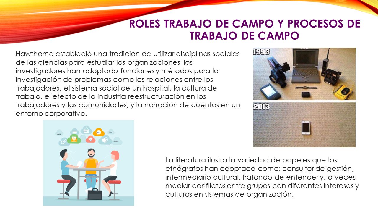 ROLES TRABAJO DE CAMPO Y PROCESOS DE TRABAJO DE CAMPO