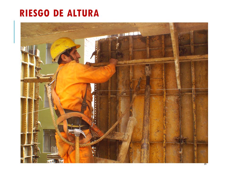 RIESGO DE ALTURA