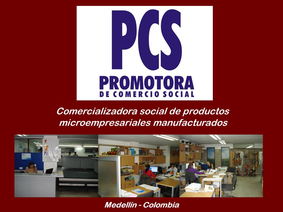 Comercializadora social de productos microempresariales manufacturados