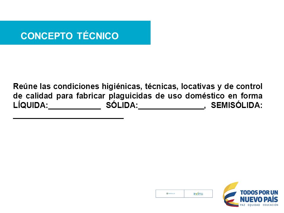 CONCEPTO TÉCNICO