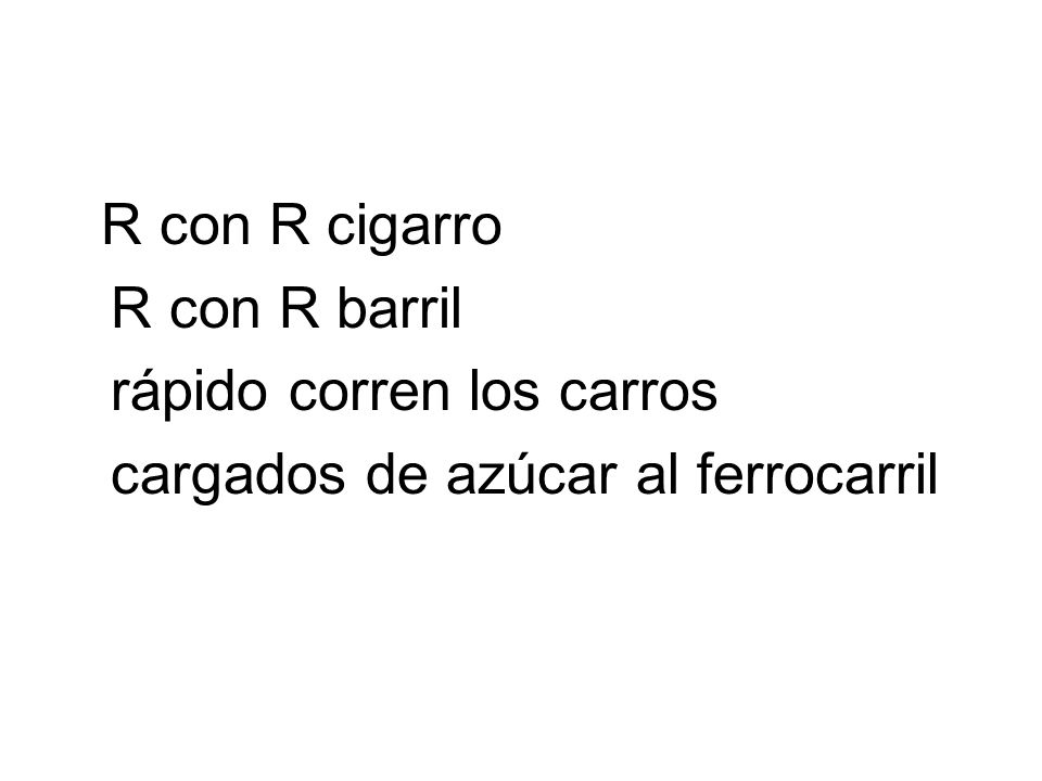 rápido corren los carros cargados de azúcar al ferrocarril