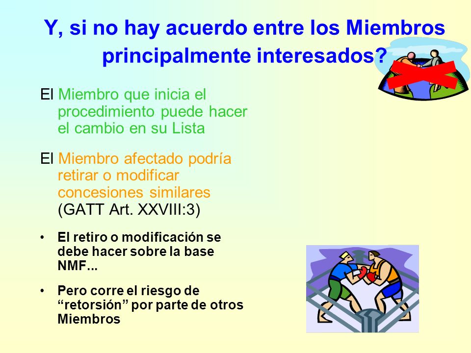 Y, si no hay acuerdo entre los Miembros principalmente interesados