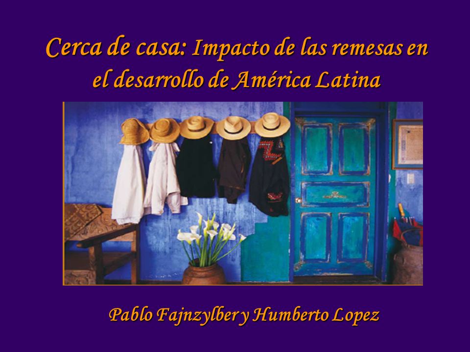 Pablo Fajnzylber y Humberto Lopez
