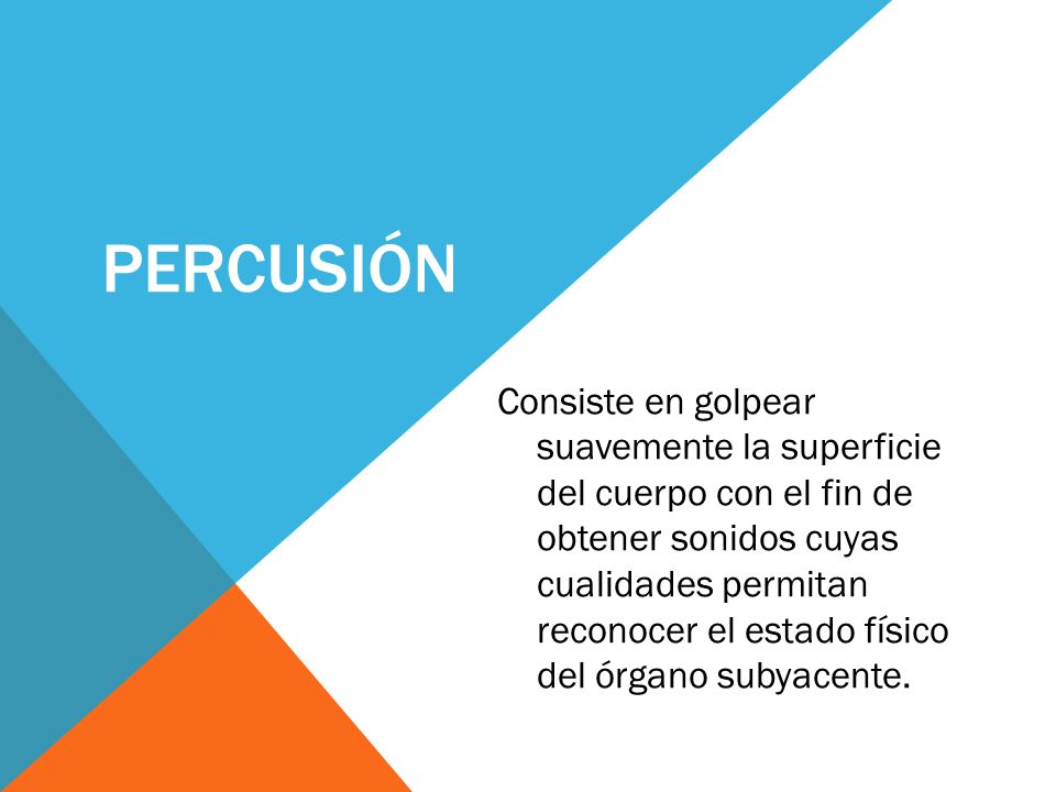 PERCUSIÓN