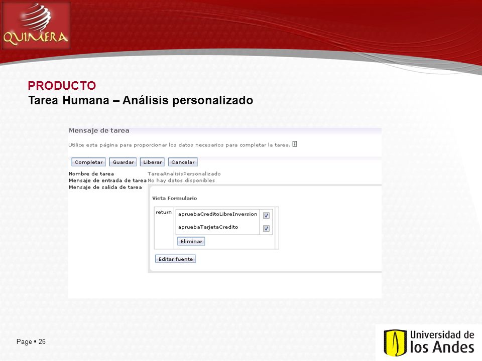 PRODUCTO Tarea Humana – Análisis personalizado