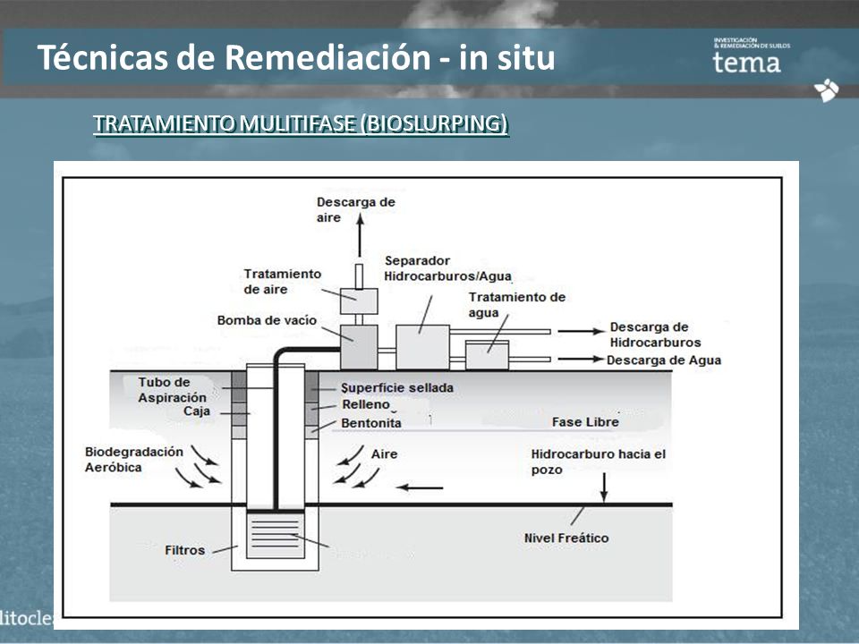 Técnicas de Remediación - in situ