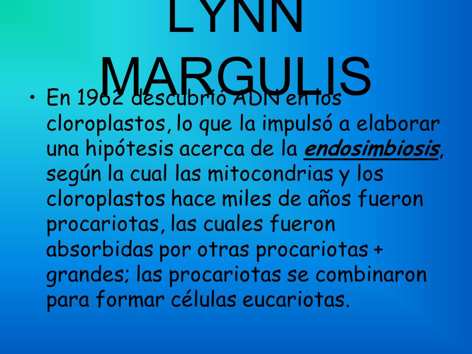 LYNN MARGULIS