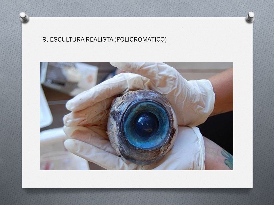 9. ESCULTURA REALISTA (POLICROMÁTICO)