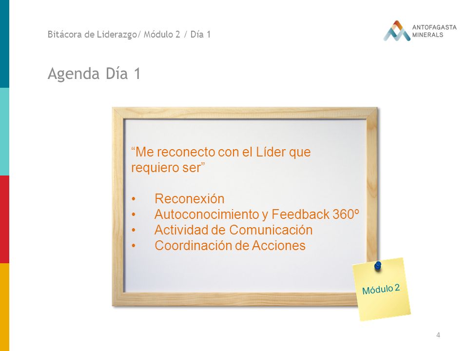 Agenda Día 1 Me reconecto con el Líder que requiero ser Reconexión