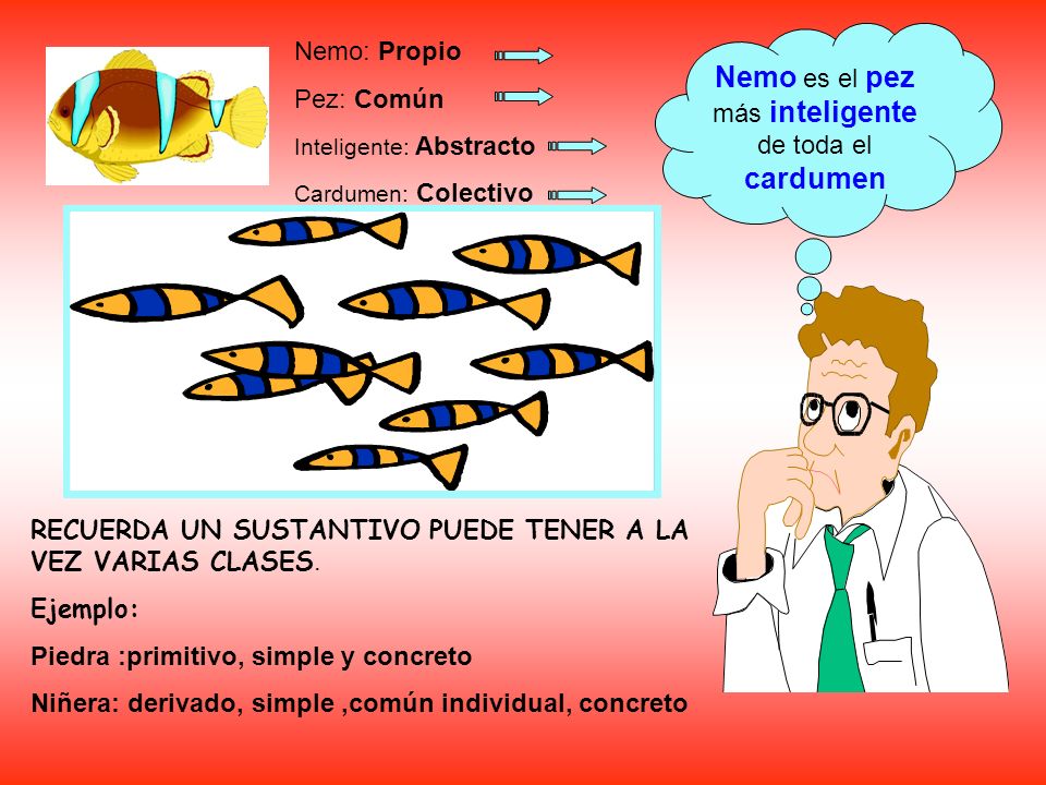 Nemo es el pez más inteligente de toda el cardumen