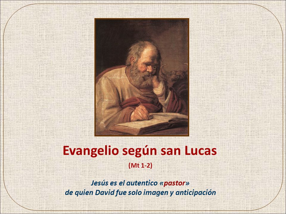 Evangelio según san Lucas