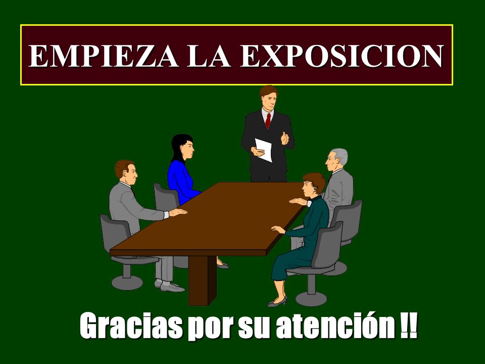 Gracias por su atención !!