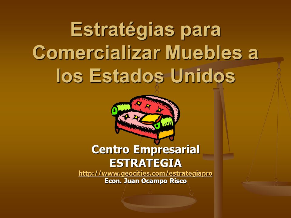 Estratégias para Comercializar Muebles a los Estados Unidos
