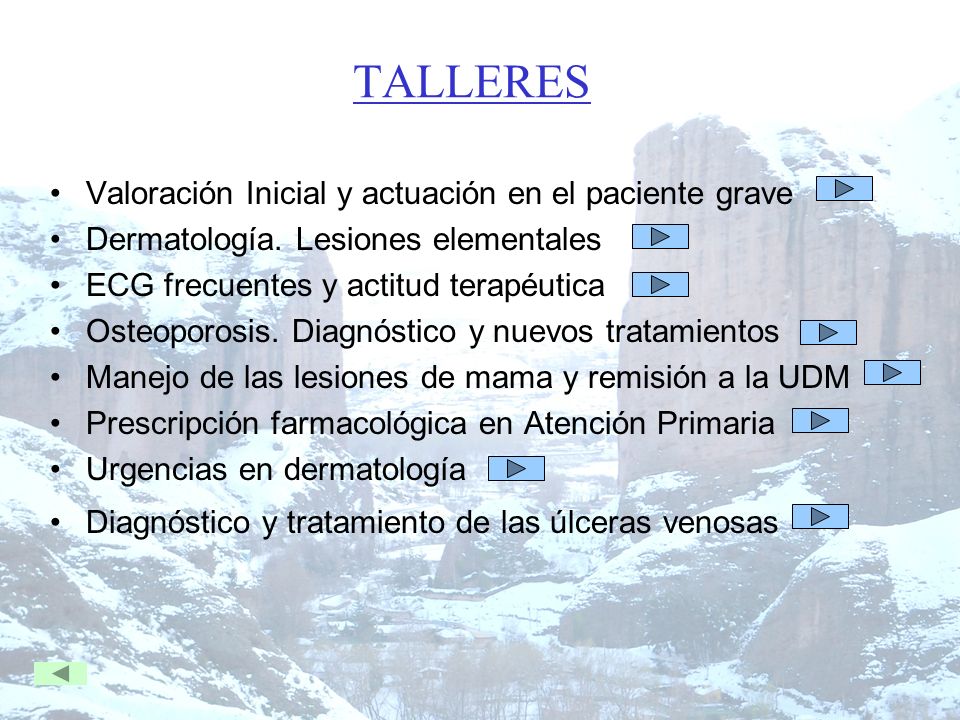 TALLERES Valoración Inicial y actuación en el paciente grave
