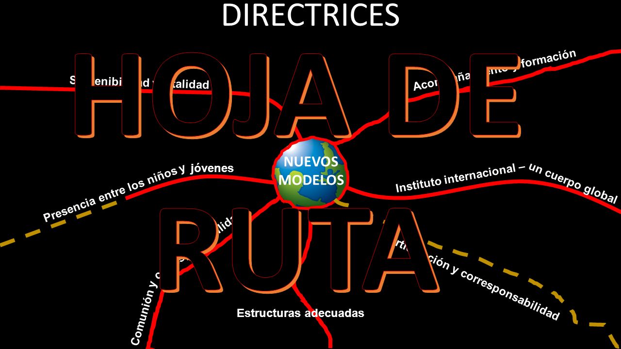 HOJA DE RUTA DIRECTRICES NUEVOS MODELOS Acompañamiento y formación