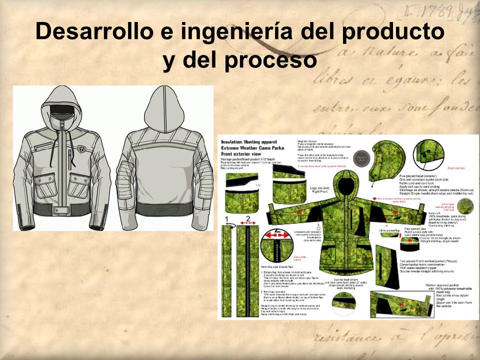 Desarrollo e ingeniería del producto y del proceso