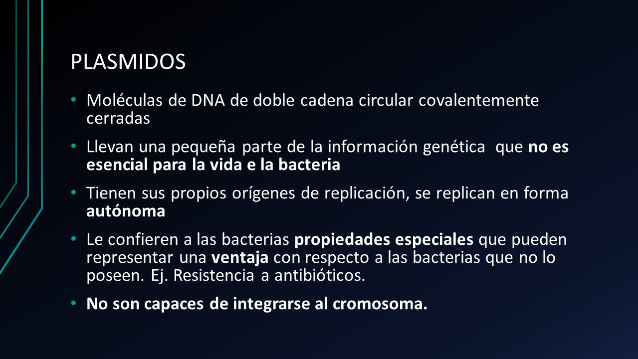 PLASMIDOS Moléculas de DNA de doble cadena circular covalentemente cerradas.