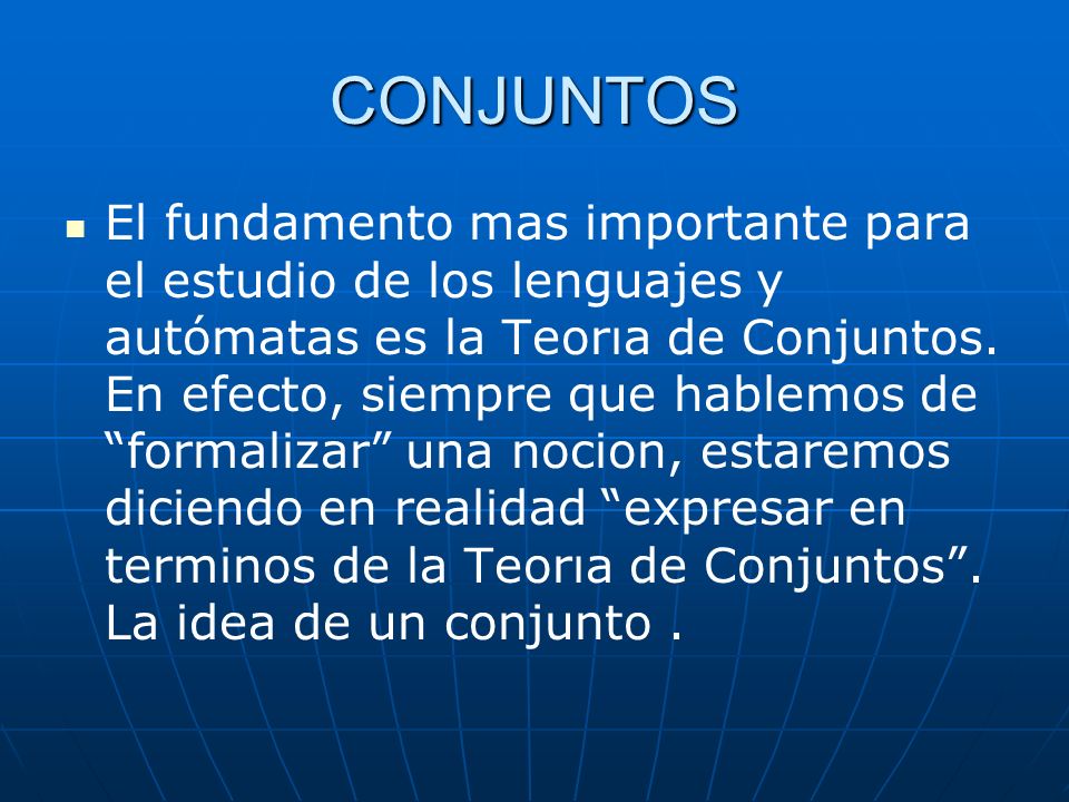 CONJUNTOS