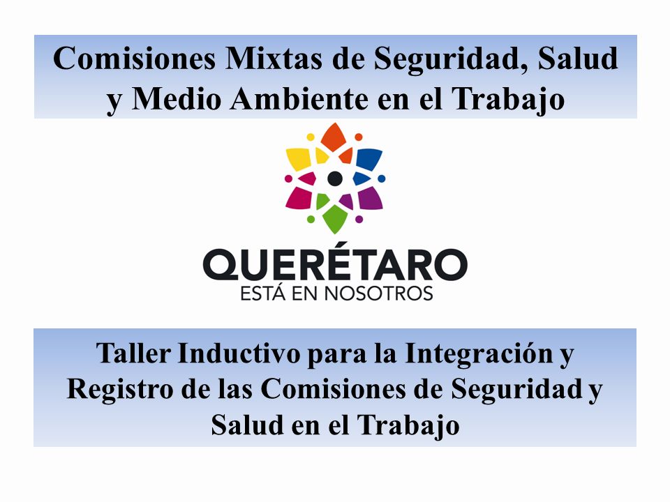Comisiones Mixtas de Seguridad, Salud y Medio Ambiente en el Trabajo