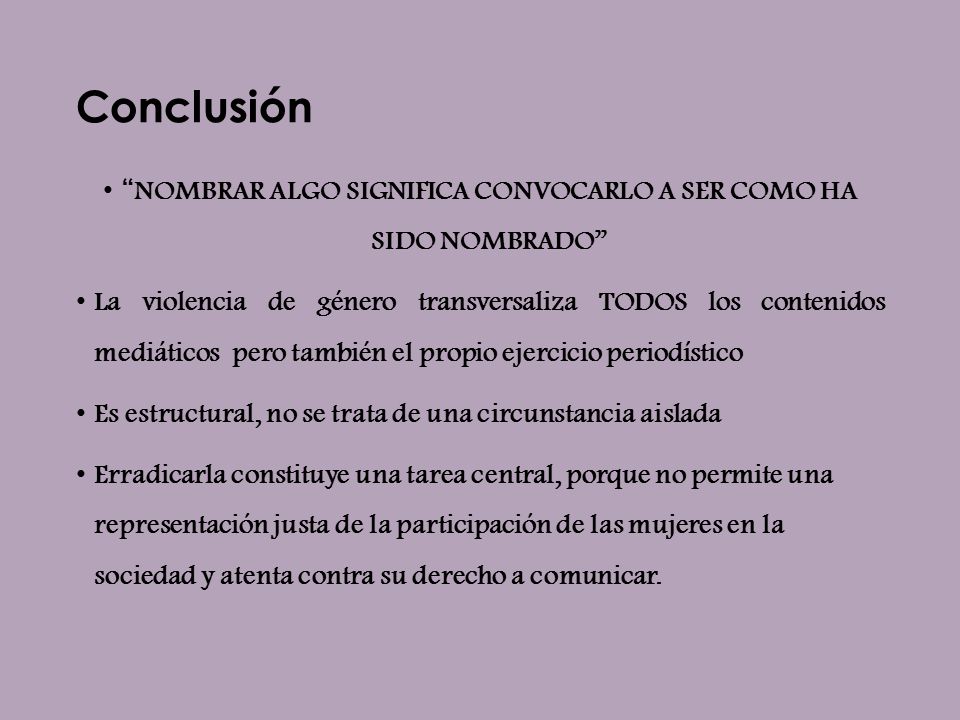 NOMBRAR ALGO SIGNIFICA CONVOCARLO A SER COMO HA SIDO NOMBRADO