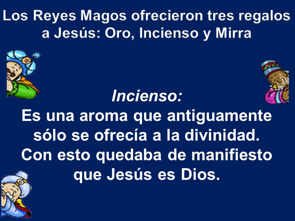 Es una aroma que antiguamente sólo se ofrecía a la divinidad.