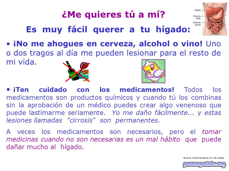 ¿Me quieres tú a mí Es muy fácil querer a tu hígado: