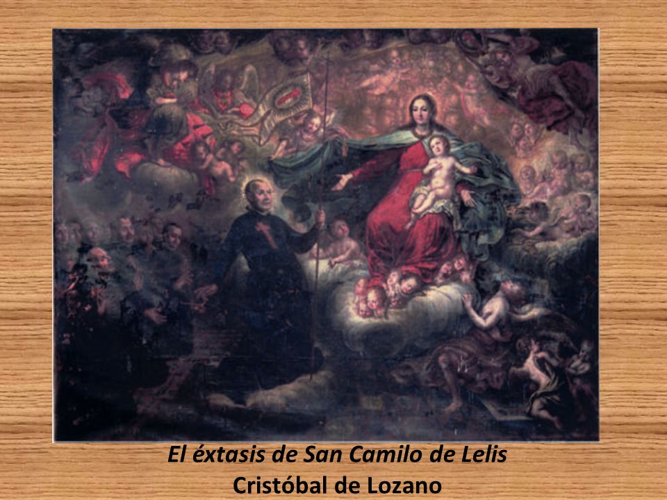 El éxtasis de San Camilo de Lelis Cristóbal de Lozano