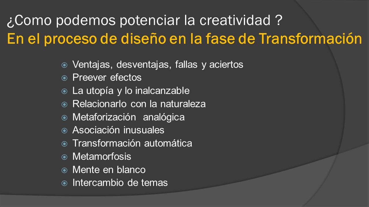 ¿Como podemos potenciar la creatividad