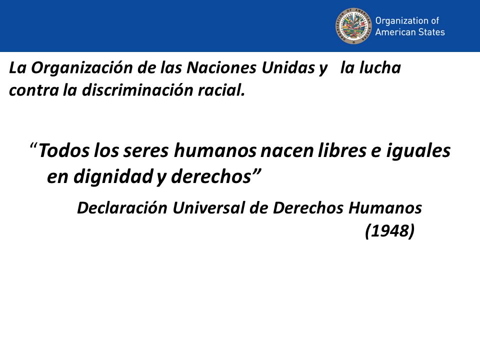 Declaración Universal de Derechos Humanos (1948)