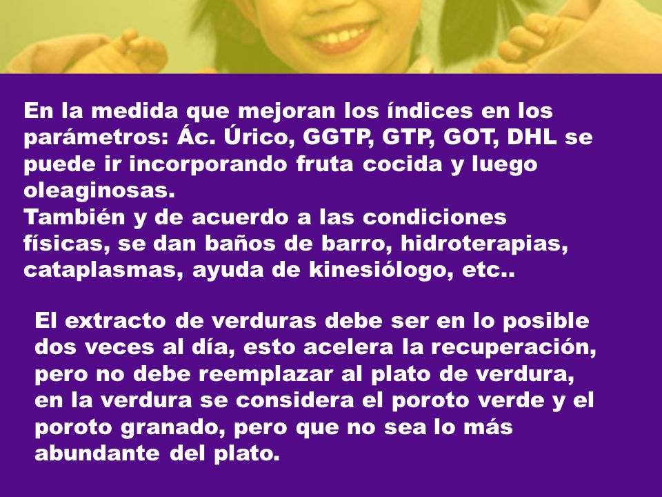 En la medida que mejoran los índices en los parámetros: Ác
