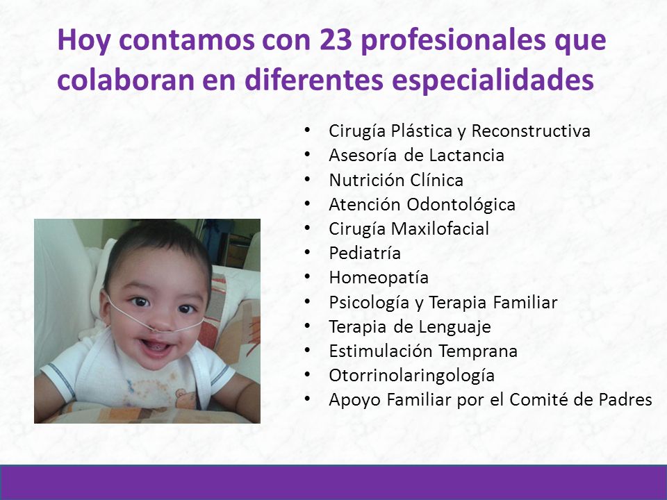 Hoy contamos con 23 profesionales que colaboran en diferentes especialidades