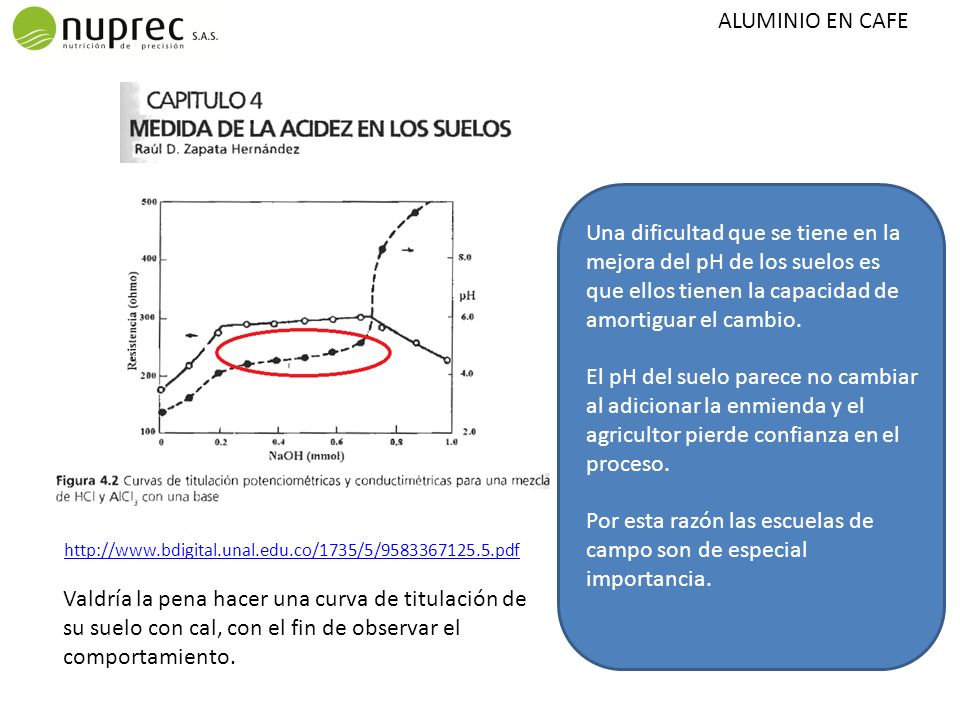 Por esta razón las escuelas de campo son de especial importancia.